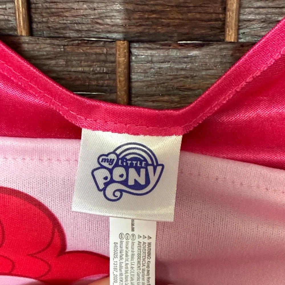 My Little Pony Pinkie Pie Costume - Pink and Red dress ears tights new